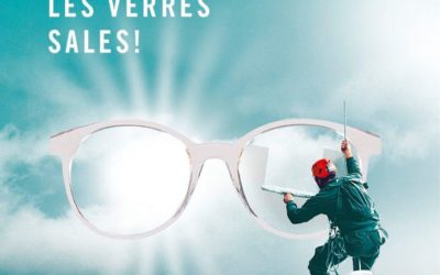 Dites au revoir aux verres sales, grâce au traitement xtra Clean de Rodenstock