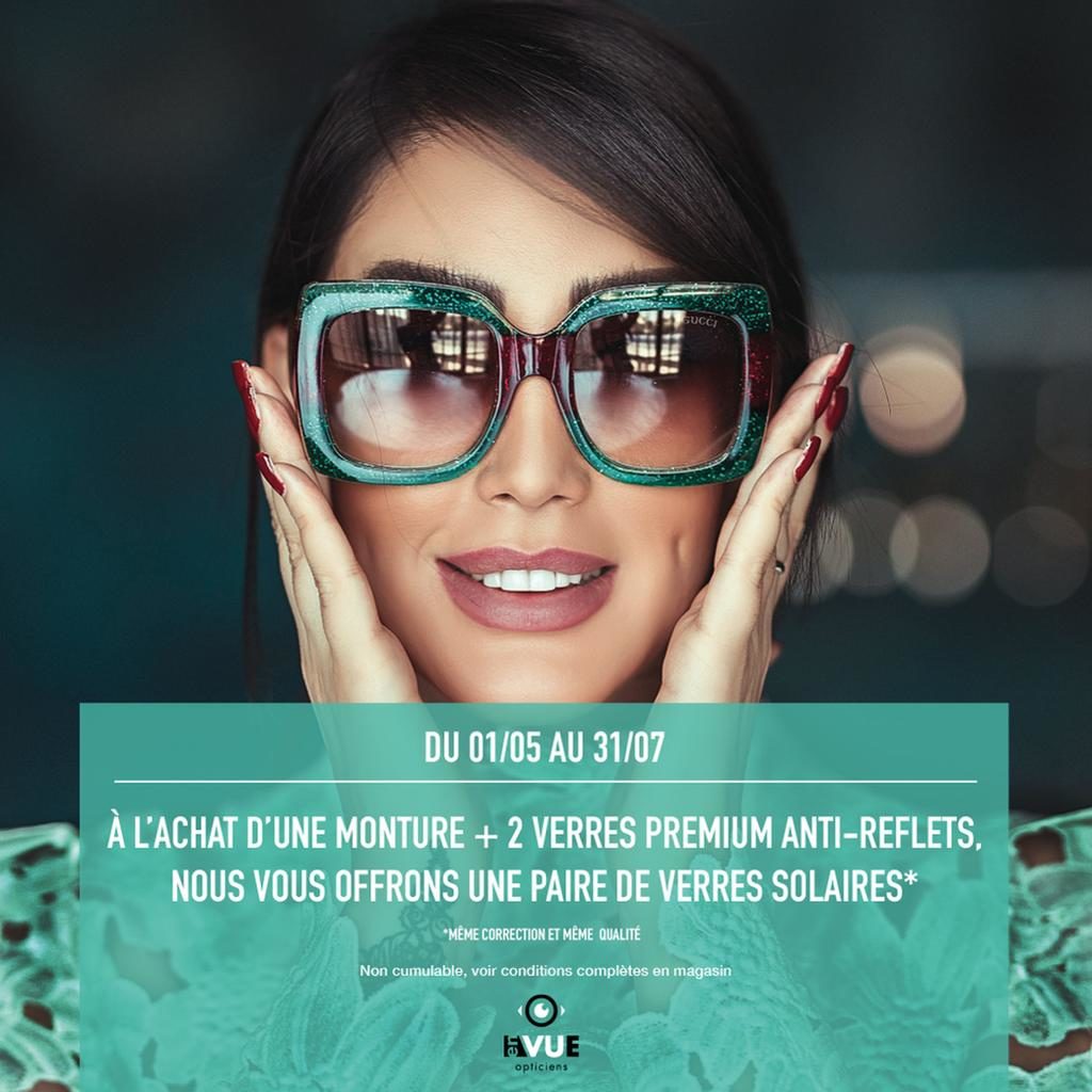 Vos verres zeiss solaires offerts