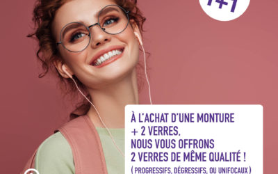 Offre à ne pas manquer chez votre opticien EnVue